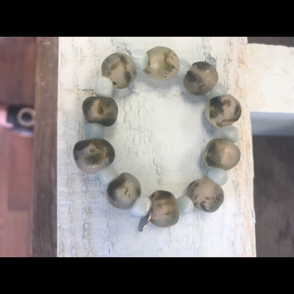 Seaglass bracelet